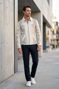 Men’s Genuine Alligator Leather Jacket | Luxury Textured Leather