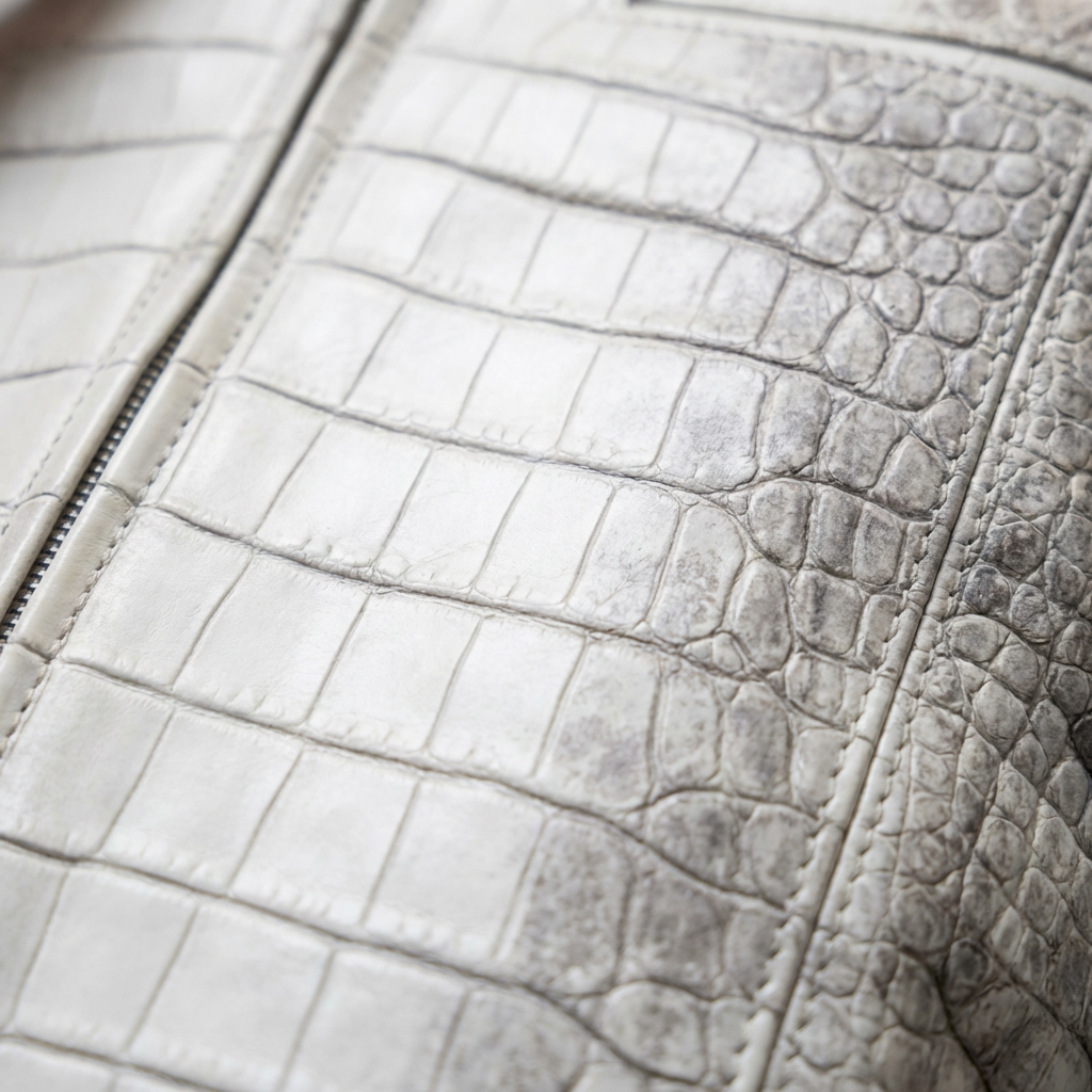 Men’s Genuine Alligator Leather Jacket | Luxury Textured Leather 04
